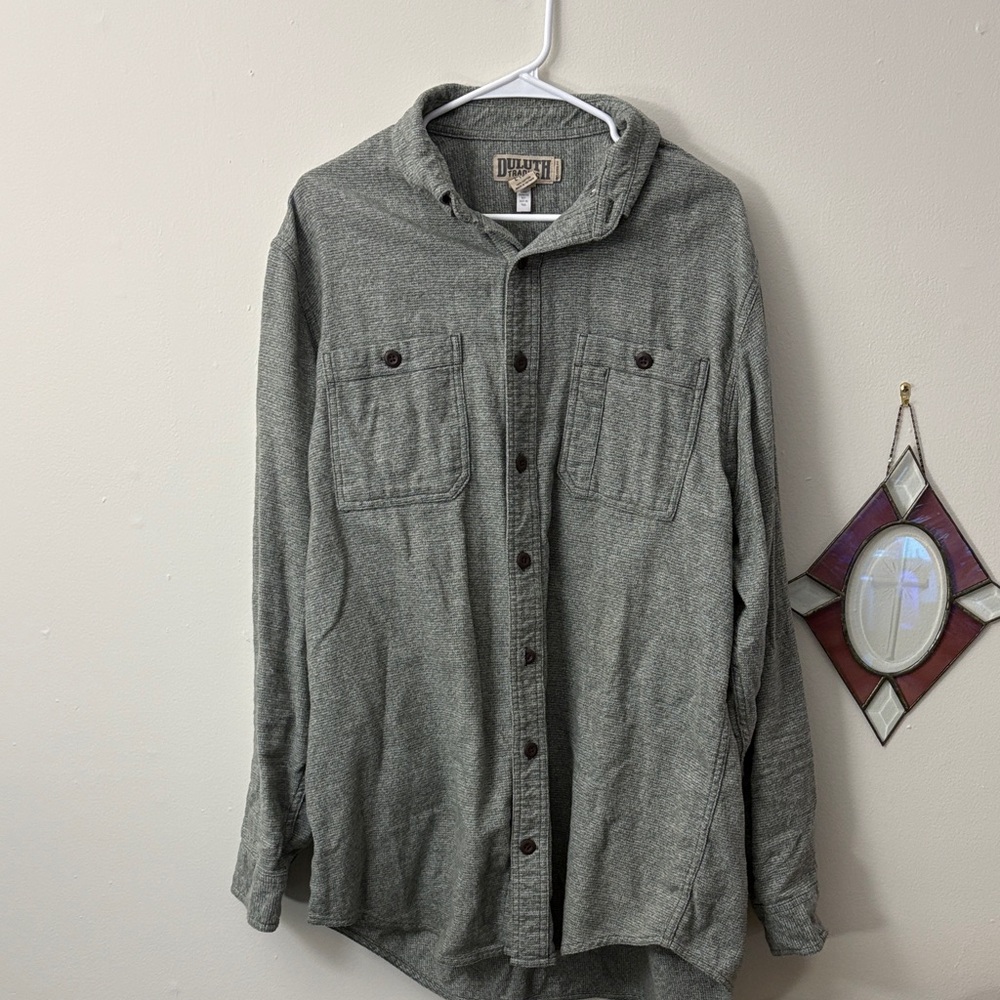 DULUTH TRADING || Large Tall button down